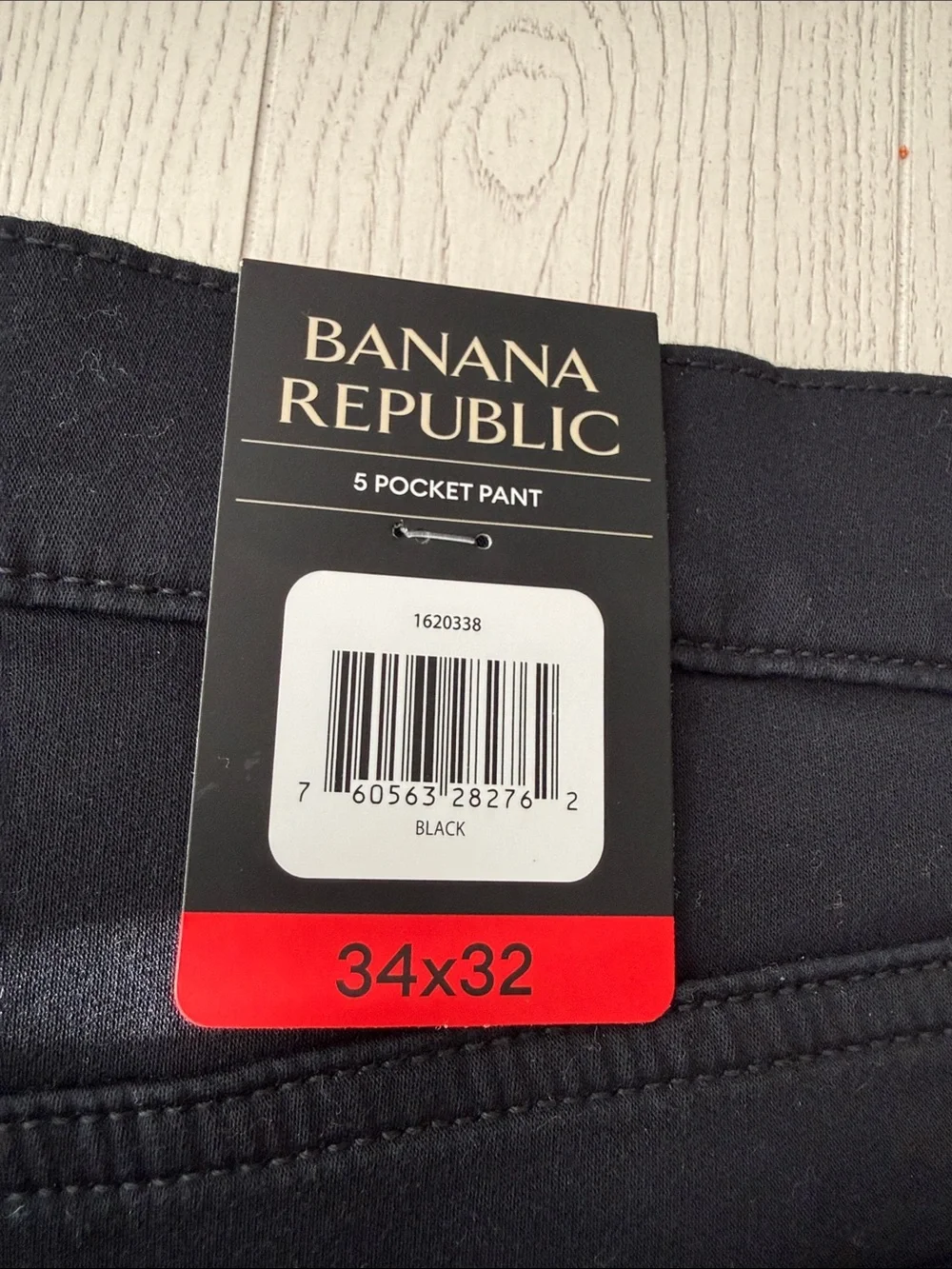 Banana Republic Men’s Slim Straight Black Jeans